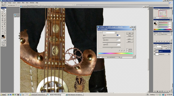 Creation of Amped  Up: Step 7